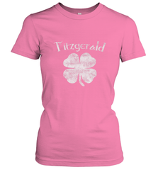 Vintage Fitzgerald Irish Shamrock St Patty's Day Women's T-Shirt Women's T-Shirt - HHHstores