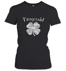 Vintage Fitzgerald Irish Shamrock St Patty's Day Women's T-Shirt Women's T-Shirt - HHHstores