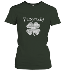 Vintage Fitzgerald Irish Shamrock St Patty's Day Women's T-Shirt Women's T-Shirt - HHHstores