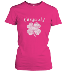 Vintage Fitzgerald Irish Shamrock St Patty's Day Women's T-Shirt Women's T-Shirt - HHHstores