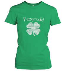 Vintage Fitzgerald Irish Shamrock St Patty's Day Women's T-Shirt Women's T-Shirt - HHHstores