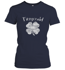 Vintage Fitzgerald Irish Shamrock St Patty's Day Women's T-Shirt Women's T-Shirt - HHHstores