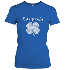 Vintage Fitzgerald Irish Shamrock St Patty's Day Women's T-Shirt Women's T-Shirt - HHHstores