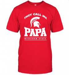 Michigan State Spartans They Call Me Papa Men's T-Shirt Men's T-Shirt - HHHstores