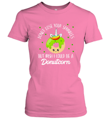 Donutcorn Funny Cute Donut Unicorn Irish St Patrick's Day Women's T-Shirt Women's T-Shirt - HHHstores
