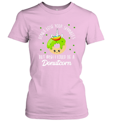 Donutcorn Funny Cute Donut Unicorn Irish St Patrick's Day Women's T-Shirt Women's T-Shirt - HHHstores