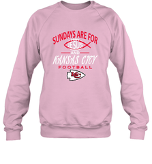 Sundays Are For Jesus and Kansas City Funny Football Crewneck Sweatshirt Crewneck Sweatshirt - HHHstores