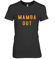 Mamba Out Limited Edition Farewell Tribute Women's Premium T-Shirt