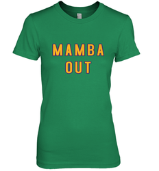 Mamba Out Limited Edition Farewell Tribute Women's Premium T-Shirt