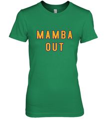 Mamba Out Limited Edition Farewell Tribute Women's Premium T-Shirt Women's Premium T-Shirt - HHHstores