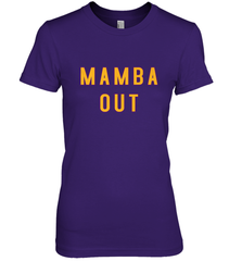 Mamba Out Limited Edition Farewell Tribute Women's Premium T-Shirt Women's Premium T-Shirt - HHHstores