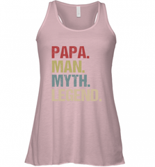 Papa Man Myth Legend Dad Father Women's Racerback Tank Women's Racerback Tank - HHHstores