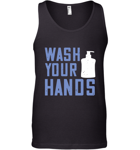 Wash your hands 01 Men's Tank Top Men's Tank Top / Black / XS Men's Tank Top - HHHstores