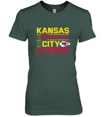 Kansas City Football Champions Vintage KC Distressed Gift Women's Premium T-Shirt Women's Premium T-Shirt - HHHstores
