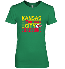 Kansas City Football Champions Vintage KC Distressed Gift Women's Premium T-Shirt Women's Premium T-Shirt - HHHstores
