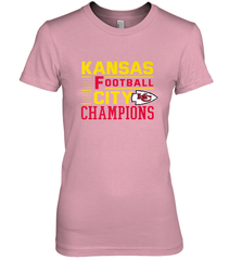 Kansas City Football Champions Vintage KC Distressed Gift Women's Premium T-Shirt Women's Premium T-Shirt - HHHstores