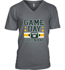 NFL Green Bay WI. Game Day Football Home Team Men's V-Neck Men's V-Neck - HHHstores