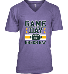 NFL Green Bay WI. Game Day Football Home Team Men's V-Neck Men's V-Neck - HHHstores