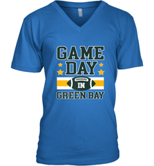 NFL Green Bay WI. Game Day Football Home Team Men's V-Neck Men's V-Neck - HHHstores