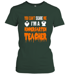 You Can't Scare Me I'm A Kindergarten Teacher Halloween Women's T-Shirt Women's T-Shirt - HHHstores