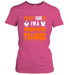 You Can't Scare Me I'm A Kindergarten Teacher Halloween Women's T-Shirt Women's T-Shirt - HHHstores