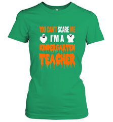 You Can't Scare Me I'm A Kindergarten Teacher Halloween Women's T-Shirt Women's T-Shirt - HHHstores