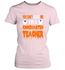 You Can't Scare Me I'm A Kindergarten Teacher Halloween Women's T-Shirt Women's T-Shirt - HHHstores