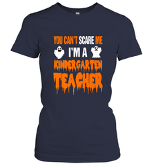 You Can't Scare Me I'm A Kindergarten Teacher Halloween Women's T-Shirt Women's T-Shirt - HHHstores