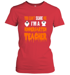 You Can't Scare Me I'm A Kindergarten Teacher Halloween Women's T-Shirt Women's T-Shirt - HHHstores