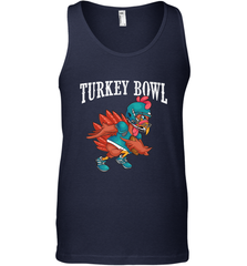 Cool Turkey Bowl _ Funny Thanksgiving Football Player Men's Tank Top Men's Tank Top - HHHstores
