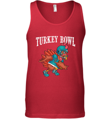 Cool Turkey Bowl _ Funny Thanksgiving Football Player Men's Tank Top Men's Tank Top - HHHstores