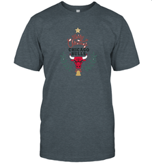 NBA Chicago Bulls Logo merry Christmas gilf Men's T-Shirt Men's T-Shirt - HHHstores