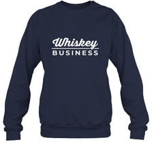 Whiskey Business Drinking St Patrick's Day Crewneck Sweatshirt Crewneck Sweatshirt - HHHstores