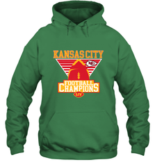 Kansas City Old School Football _ The City Of Champions LIV Hooded Sweatshirt Hooded Sweatshirt - HHHstores