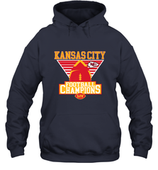 Kansas City Old School Football _ The City Of Champions LIV Hooded Sweatshirt Hooded Sweatshirt - HHHstores