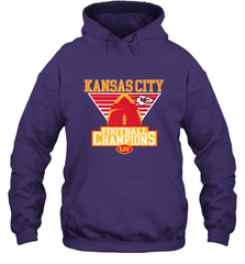 Kansas City Old School Football _ The City Of Champions LIV Hooded Sweatshirt Hooded Sweatshirt - HHHstores