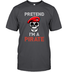 Pretend I'm A Pirate Tee Funny Halloween Party Costume Gift Men's T-Shirt Men's T-Shirt - HHHstores