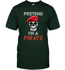 Pretend I'm A Pirate Tee Funny Halloween Party Costume Gift Men's T-Shirt Men's T-Shirt - HHHstores