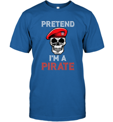 Pretend I'm A Pirate Tee Funny Halloween Party Costume Gift Men's T-Shirt Men's T-Shirt - HHHstores