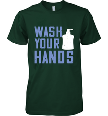 Wash your hands 01 Men's Premium T-Shirt Men's Premium T-Shirt - HHHstores
