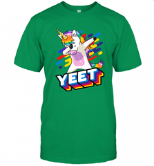 Colorful Dabbing Dancing Unicorn Celebration Yeet Men's T-Shirt Men's T-Shirt - HHHstores