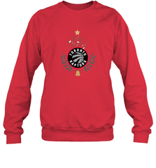 NBA Toronto Raptors Logo merry Christmas gilf Crewneck Sweatshirt Crewneck Sweatshirt - HHHstores