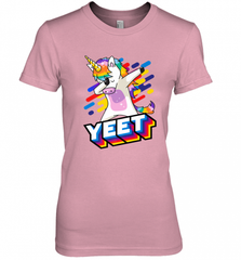 Colorful Dabbing Dancing Unicorn Celebration Yeet Women's Premium T-Shirt Women's Premium T-Shirt - HHHstores