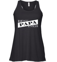 Best Papa Ever  Father's Day Women's Racerback Tank Women's Racerback Tank - HHHstores