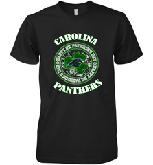 NFL Carolina Panthers Logo Happy St Patrick's Day Men's Premium T-Shirt Men's Premium T-Shirt - HHHstores