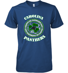 NFL Carolina Panthers Logo Happy St Patrick's Day Men's Premium T-Shirt Men's Premium T-Shirt - HHHstores