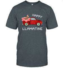 Happy Llamatine funny Valentine Day Llama costume Men's T-Shirt Men's T-Shirt - HHHstores