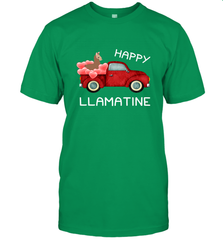Happy Llamatine funny Valentine Day Llama costume Men's T-Shirt Men's T-Shirt - HHHstores