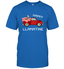 Happy Llamatine funny Valentine Day Llama costume Men's T-Shirt Men's T-Shirt - HHHstores