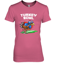 Cool Turkey Bowl _ Funny Thanksgiving Football Player Gift Women's Premium T-Shirt Women's Premium T-Shirt - HHHstores